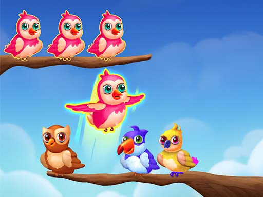 Birds Sort Color Match Puzzle